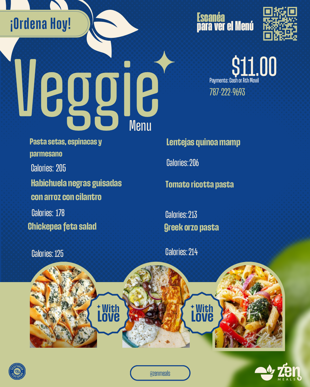 Veggie Menu Meal Prep