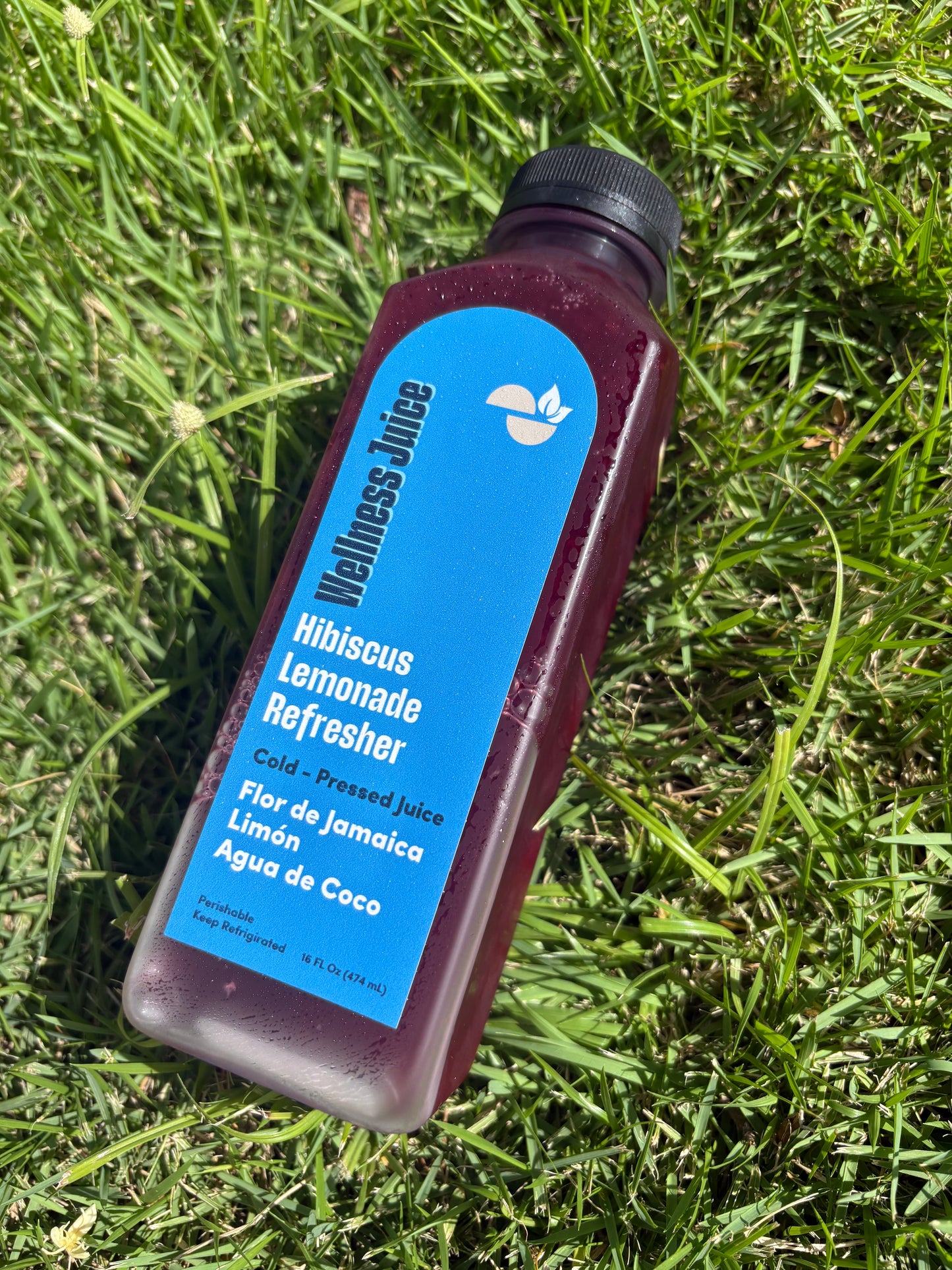Wellness Juice – Hibiscus Lemonade Refresher